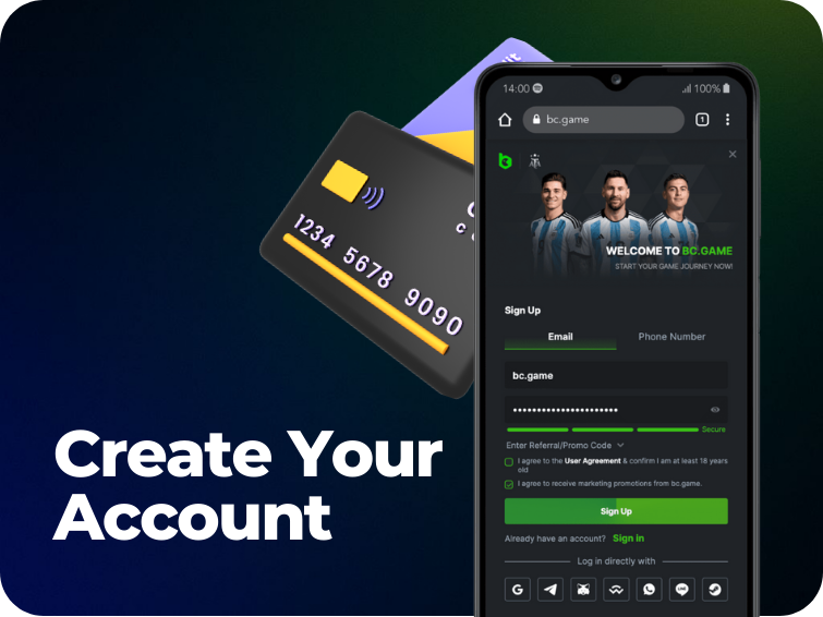 Creating an Account for Nigerians