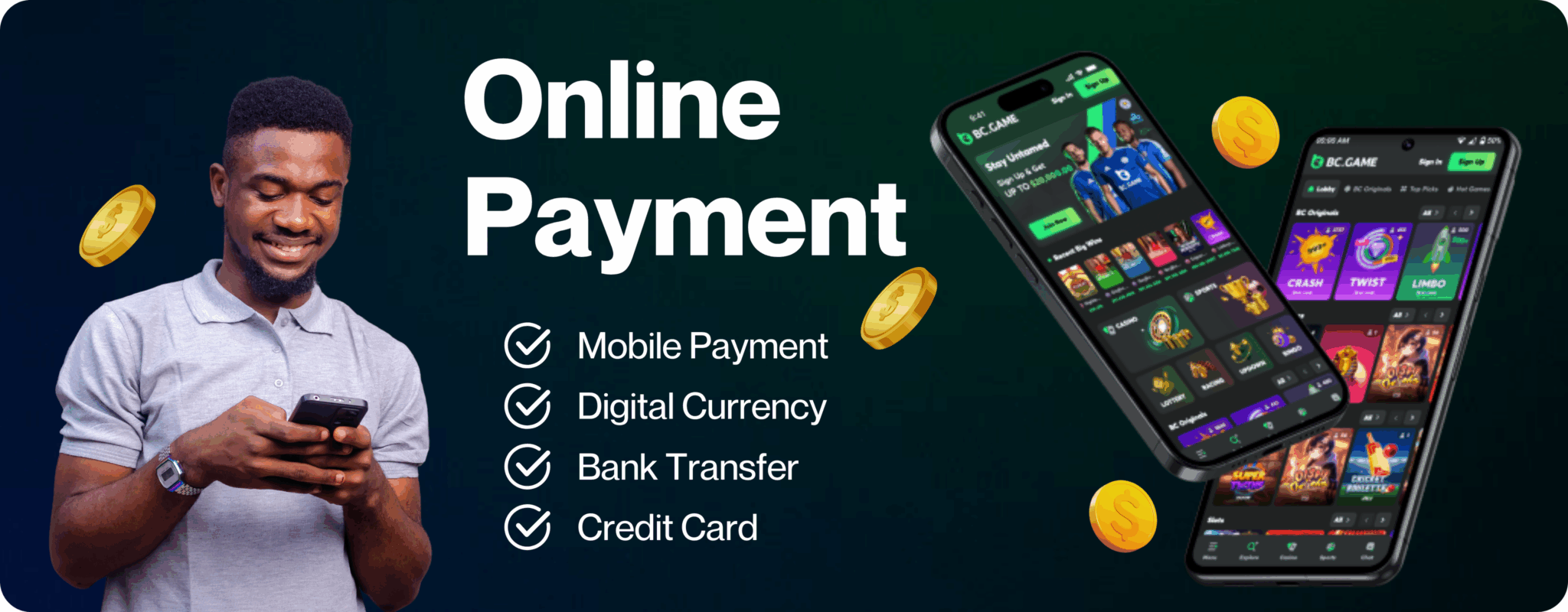 How to Make a Deposit at BC Game in Nigeria